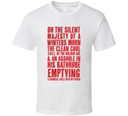 Winters Morn Bathrobe National Lampoons Christmas Vacation T Shirt 37106248