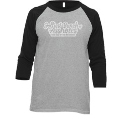 Jolliest Bunch Of A Holes This Side Of The Nuthouse Distressed Baseball Raglan T Shirt 37106271