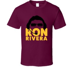 Ron Rivera Ron Burgundy Parody T Shirt 37169683