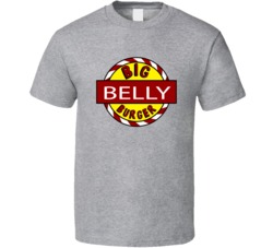 Big Belly Burger Comic Book Fan T Shirt 37178808