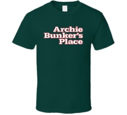 Archie Bunker Place Retro Tv Show Fan T Shirt 37179309