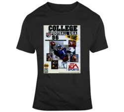 College Football Usa 96 Sega Genesis Cover T Shirt 37452522