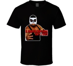 El Hijo De Cien Caras Wrestling Memorial Fan T Shirt 37452618