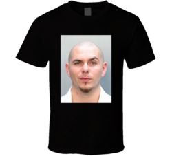 Armando C Perez Mugshot Pitbull Music Fan T Shirt 37772913