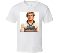Woody Harrelson Celebrity Movie Star Mugshot T Shirt 37772918