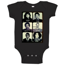 Celebrity Musician Mugshot Baby One Piece 37772933