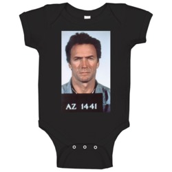 Frank Morris Escape From Alcatraz Mugshot Baby One Piece 37772935