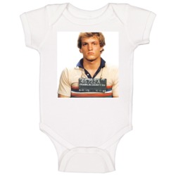 Woody Harrelson Celebrity Movie Star Mugshot Baby One Piece 37772968