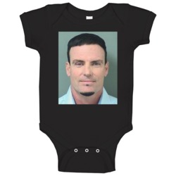 Vanilla Ice Celebrity Rapper Mugshot Baby One Piece 37772970