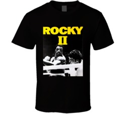 Rocky 2 Fight Poster Movie T Shirt 37773343