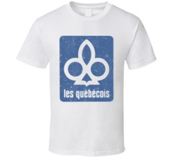 Montreal Quebecois National Lacrosse League Retro Team Logo T Shirt 37773389