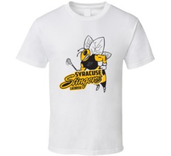 Syracuse Stingers National Lacrosse League Retro Team Logo T Shirt 37773509