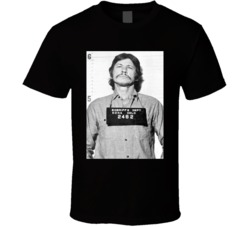 Charles Bronson Celebrity Mugshit T Shirt 37778360