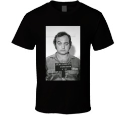 John Belushi Celebrity Mugshot Blues Brothers T Shirt 37778373