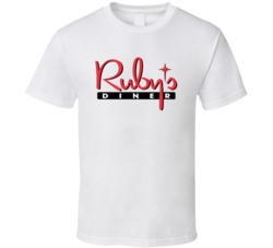 Rubys Diner Los Angeles Restaurant T Shirt 37792233