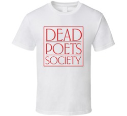 Dead Poets Society Retro 80s Movie Logo Poster Fan T Shirt 37792373