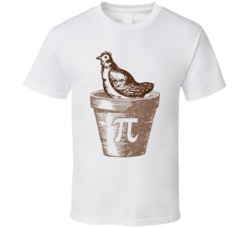 Chicken Pot Pie Pi Funny Nerd Farm Animal Joke T Shirt 37792379