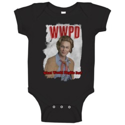 Wwpd What Would Phyllis Do Mrs America 2020 Top Tv Show Baby One Piece 37792534