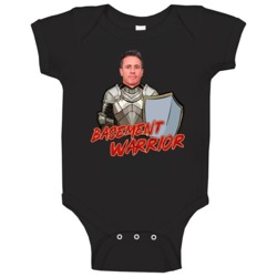 Chris Cuomo Basement Warrior Baby One Piece 37804513