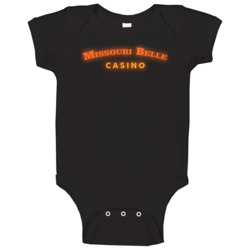 Missouri Belle Casino Ozark Logo Tv Baby One Piece 37804525