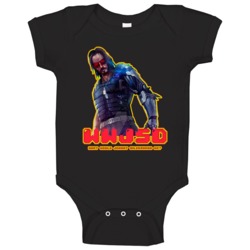Wwjsd What Would Johnny Silverhand Do Cyberpunk 2077 2020 Video Games Baby One Piece 37805516