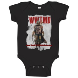 Wwtmd What Would The Mandalorian Do 2020 Top Tv Show Baby One Piece 37805524