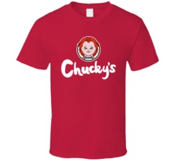 Chucky's Wendy's Parody Logo Horror Movie Fast Food Fan Mashup T Shirt 37833881