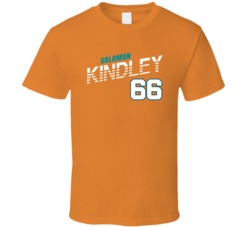 Solomon Kindley 66 Favorite Player Miami Football Fan T Shirt 38348942