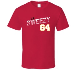 J.r. Sweezy 64 Favorite Player Arizona Football Fan T Shirt 38350043