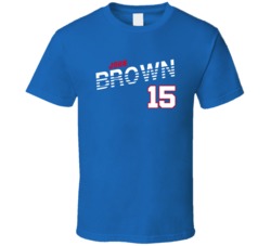 John Brown 15 Favorite Player Buffalo Football Fan T Shirt 38350238