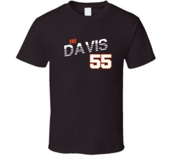 Tae Davis 55 Favorite Player Cleveland Football Fan T Shirt 38355019