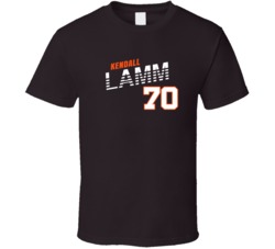 Kendall Lamm 70 Favorite Player Cleveland Football Fan T Shirt 38355028
