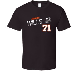 Jedrick Wills Jr 71 Favorite Player Cleveland Football Fan T Shirt 38355036