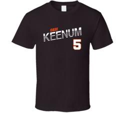 Case Keenum 5 Favorite Player Cleveland Football Fan T Shirt 38355052
