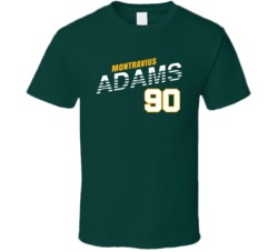 Montravius Adams 90 Favorite Player Green Bay Football Fan T Shirt 38356289