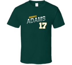Davante Adams 17 Favorite Player Green Bay Football Fan T Shirt 38356327