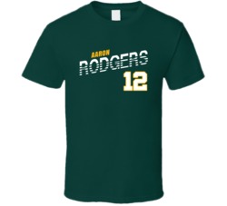 Aaron Rodgers 12 Favorite Player Green Bay Football Fan T Shirt 38356328
