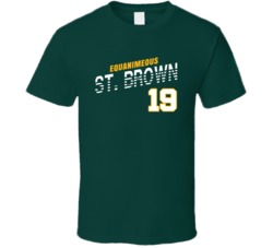Equanimeous St. Brown 19 Favorite Player Green Bay Football Fan T Shirt 38356335