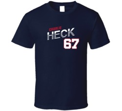 Charlie Heck 67 Favorite Player Houston Football Fan T Shirt 38356347