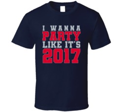 I Wanna Party Like Its 2017 New England Football Champions T Shirt 38416935