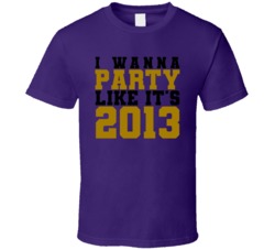 I Wanna Party Like Its 2013 Baltimore Football Champions T Shirt 38416957