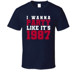 I Wanna Party Like Its 1987 New York Football Champions T Shirt 38416966