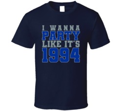 I Wanna Party Like Its 1994 Dallas Football Champions T Shirt 38416979