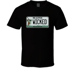 Maine Custom Name License Plate Customizable T Shirt 39152334