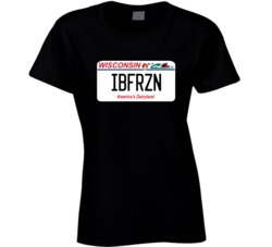 Wisconsin Custom Name License Plate Customizable T Shirt 39171188