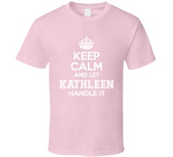 Keep Calm And Let Her Handle It Funny Friend T Shirt 39178474
