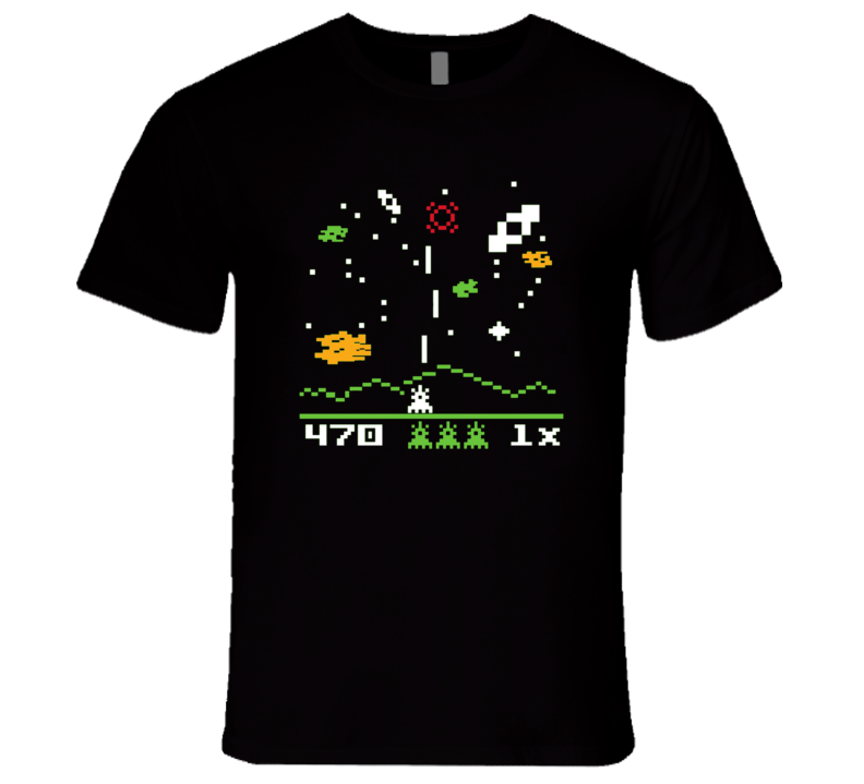 Sheldon Cooper Big Bang Theory Astrosmash Intellivision T Shirt Sheldon Cooper Big Bang Theory Astrosmash Intellivision T Shirt