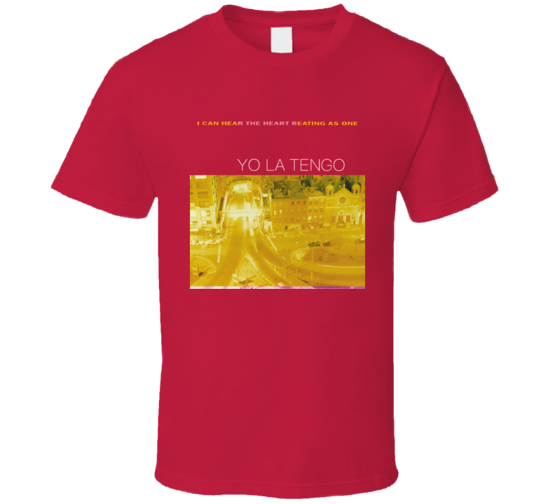 Yo La Tengo - I Can Hear The Heart Beating As One Red T Shirt Yo La Tengo - I Can Hear The Heart Beating As One Red T Shirt