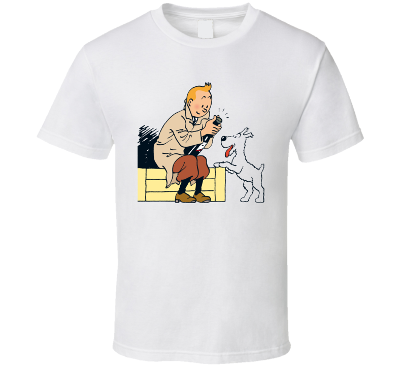 Tintin and Snowy 2 T Shirt