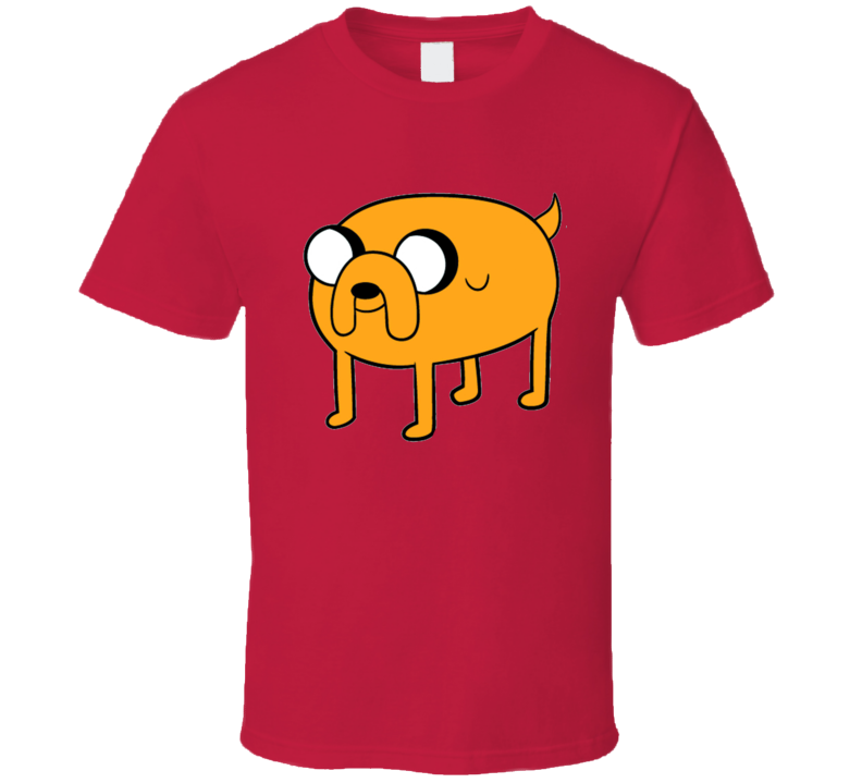 Adventure Time Jake Red T Shirt Adventure Time Jake Red T Shirt